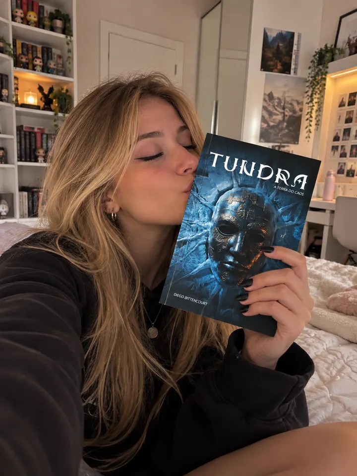 Leserinnen und Leser mit dem Buch TUNDRA